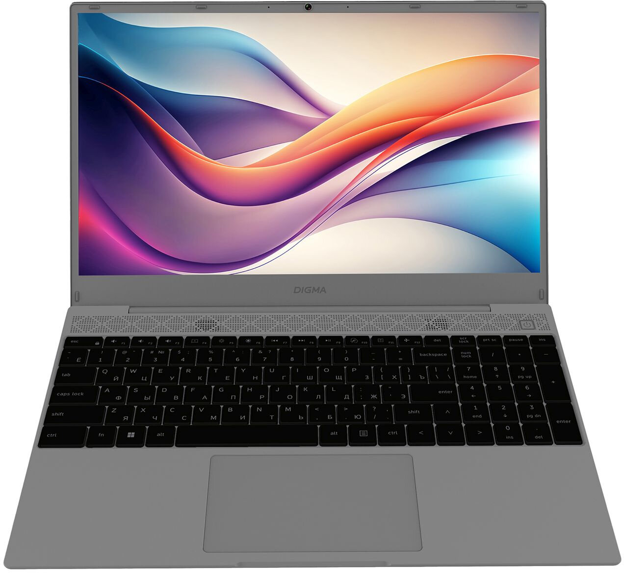 Ноутбук Digma EVE 15 C423 (NR5158DXW01) grey 15.6" IPS (FHD/Ryzen 5 3500U/8Gb/512GbSSD/W11Pro)