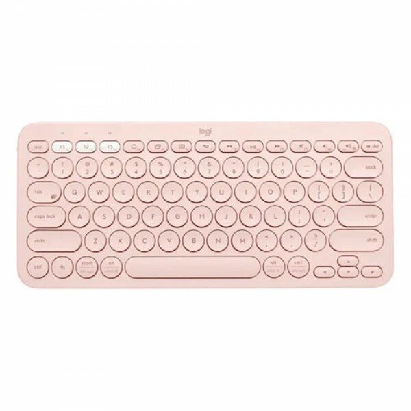 Беспроводная клавиатура Logitech K380 Multi-Device розовый (латиница)