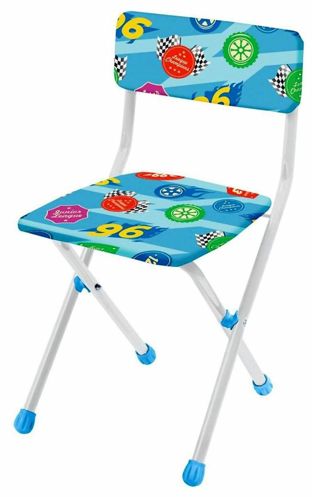 Мягкий складной стул со спинкой, моющийся, мебель в детскую комнату, 3 - 7 лет, цвета микс