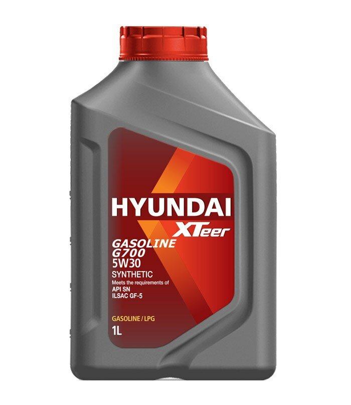 Масло моторное hyundai xteer gasoline g700 5w-30 1 л 1011135