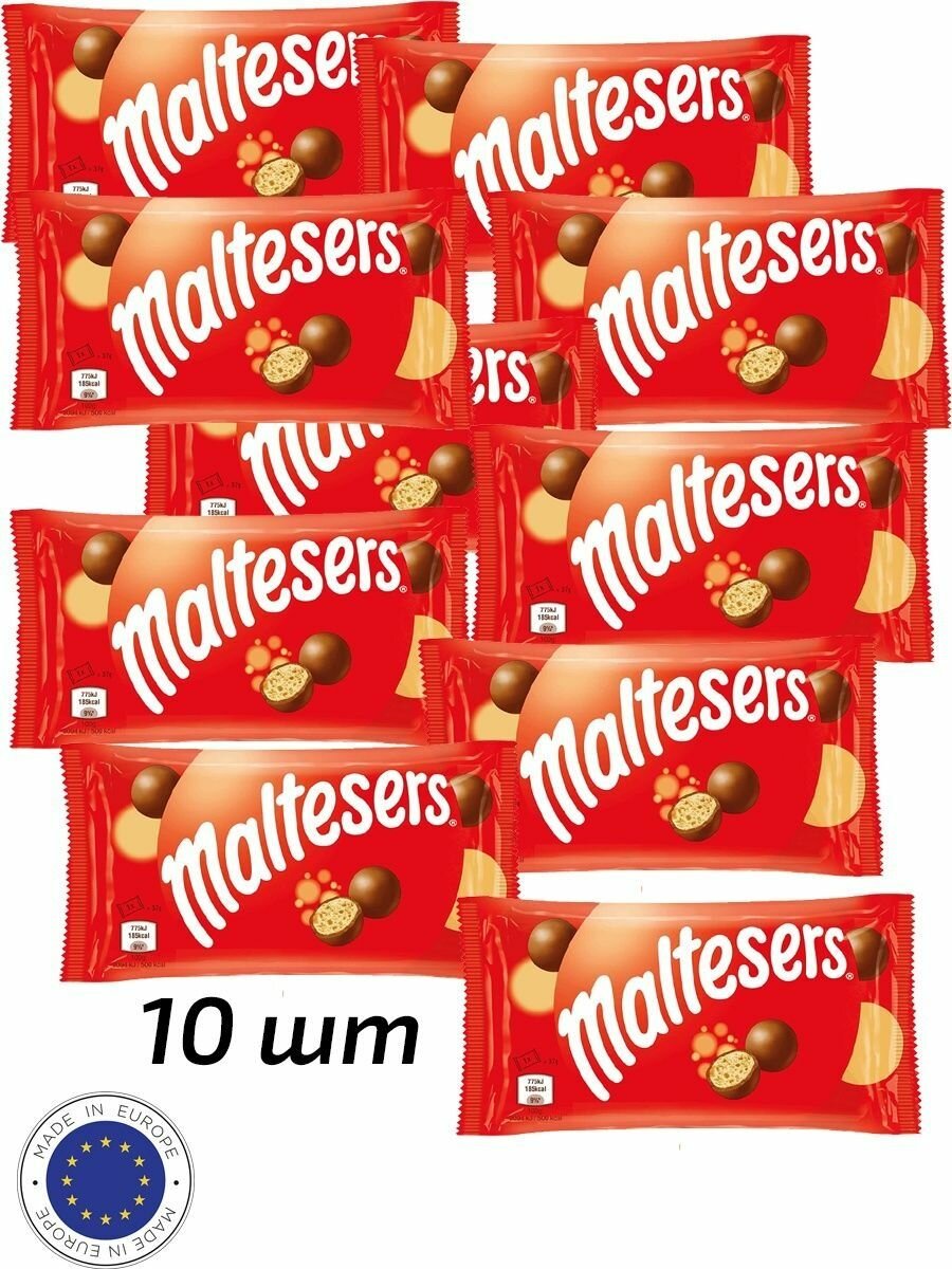 Шарики драже мальтизерс Maltesers 37 г - 10 шт