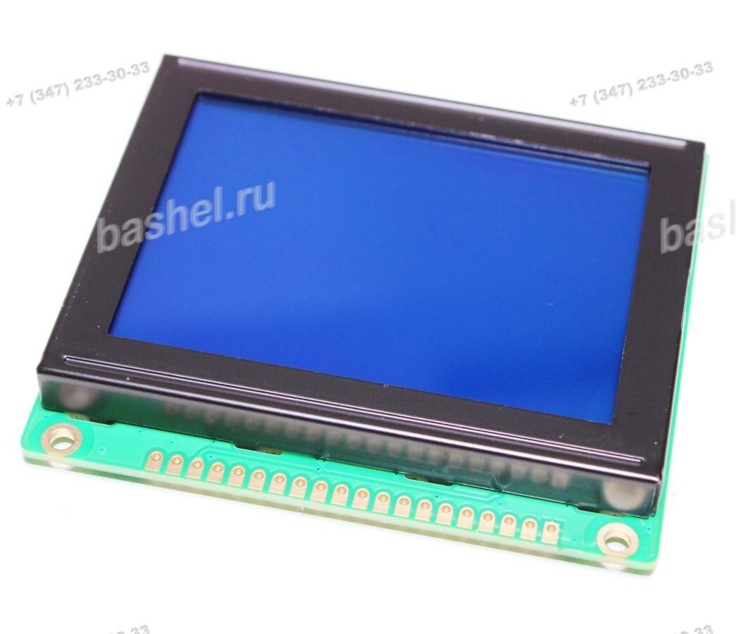 ЖК дисплей LCD RG12864C-TNI Eng-Rus, RUiCHi