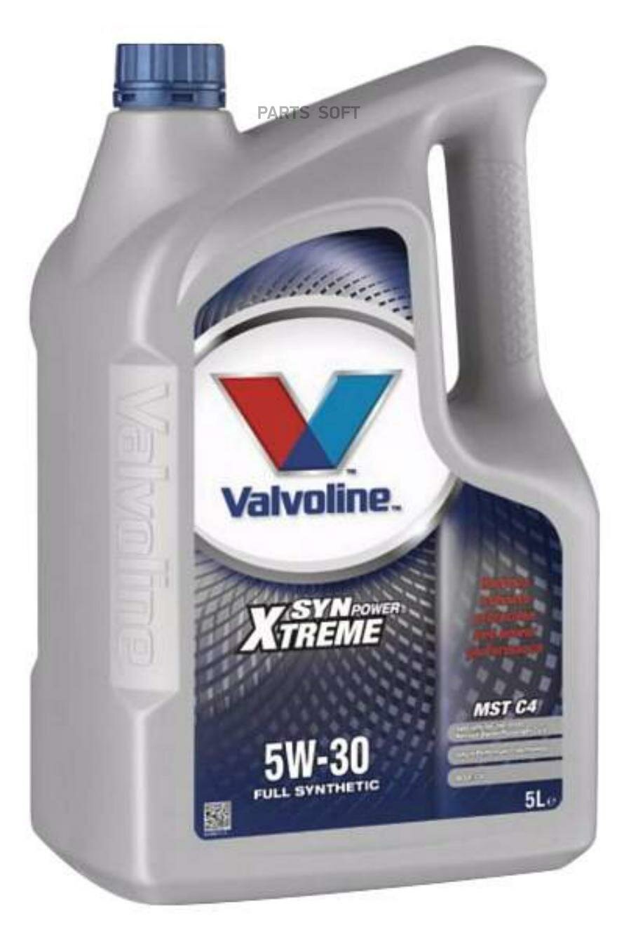 VALVOLINE 872771 VALVOLINE SYNPOWER MST C4 5W30 5 VALVOLINE SYNPOWER MST C4 5W30 5