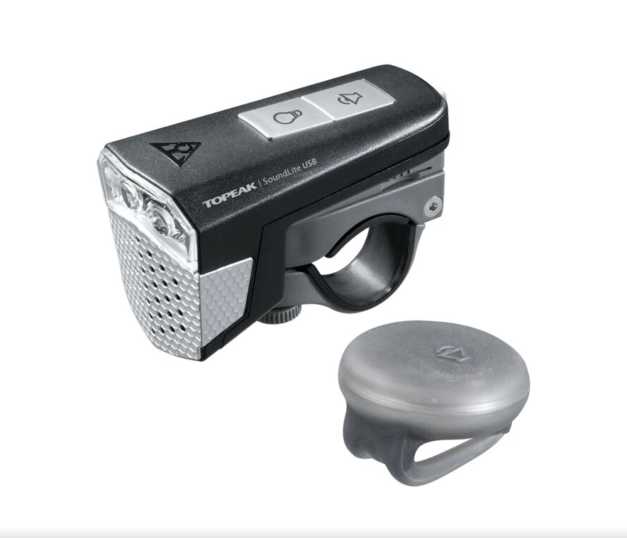 Фонарь Topeak SoundLite USB TMS077B