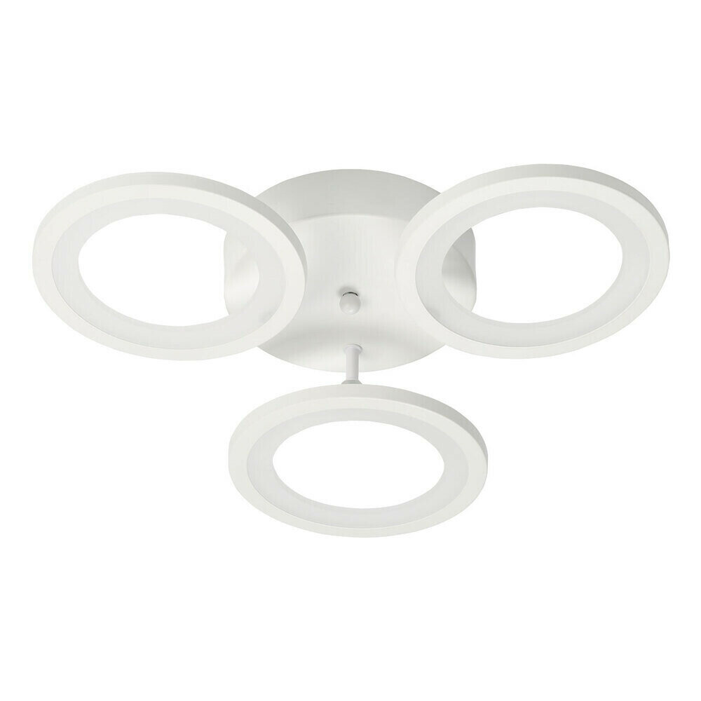 фото Светильник светодиодный накладной De City Мадлен 3000-6500К 72 Вт 18 кв.м белый IP20 (424013303)