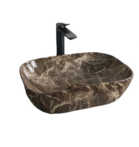 Накладная раковина Gid Mnc549 45.5х32 под камень 54451