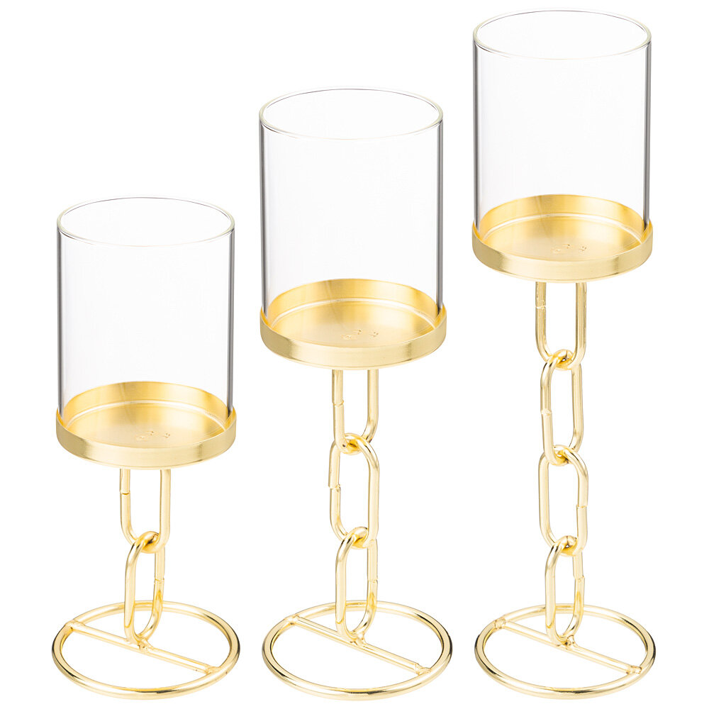 фото Bronco Набор подсвечников (20 см, 24 см, 28 см)