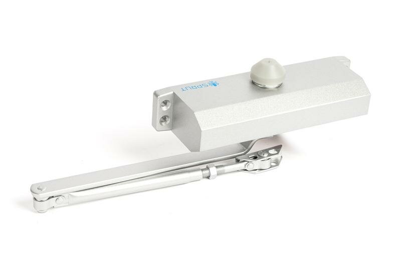 8858 Доводчик дверной Бастион SPRUT Door Closer-121GR