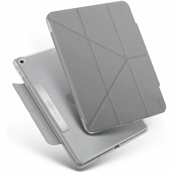 Чехол Uniq для iPad 10.2 (2020/19) Camden Anti-microbial Grey