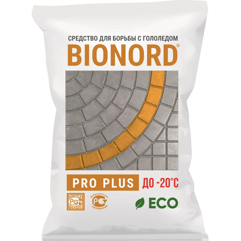 Реагент противогололедный Bionord Pro Plus до -20С 23кг - фотография № 4