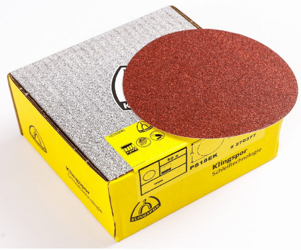фото Klingspor Круг шлифовальный 125; P100