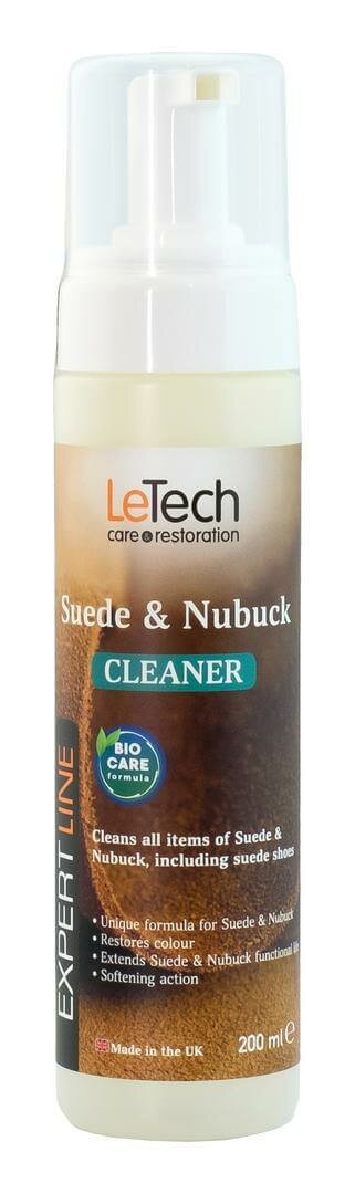 LeTech Expert Line Suede Nubuck (200ml) - Средство для чистки замши и нубука пенообразователь