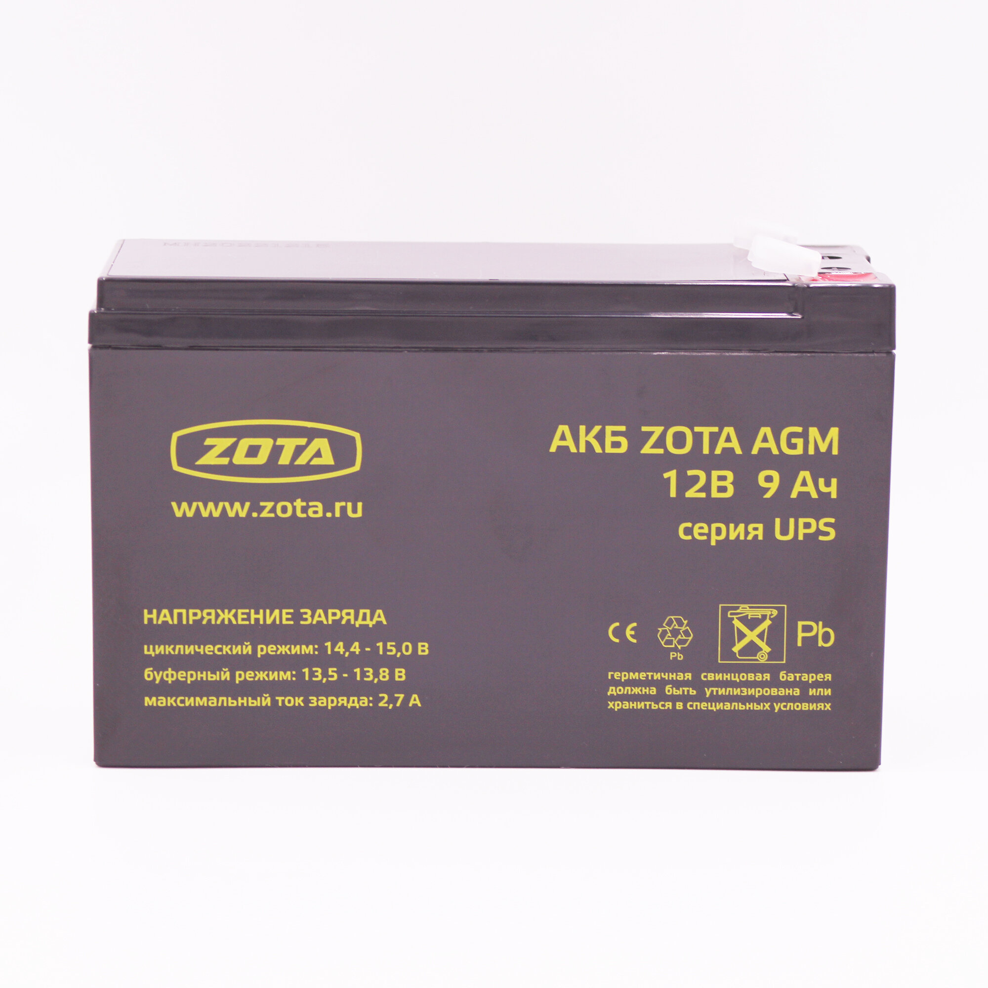 Аккумуляторная батарея АКБ ZOTA AGM 9-12 (9 А-час)
