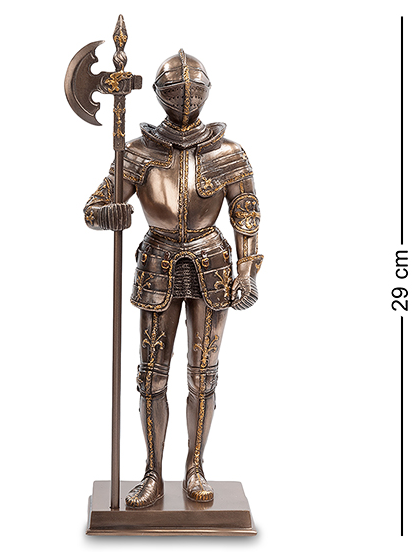 фото Статуэтка Veronese "Храбрый рыцарь" 29см (bronze) WS-92/ 1