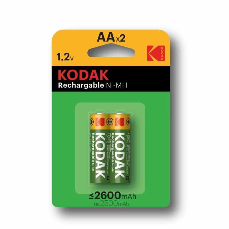 Аккумулятор Kodak HR6-2BL 2600mAh MN1500 (2шт/бл) (30955080-RU1)