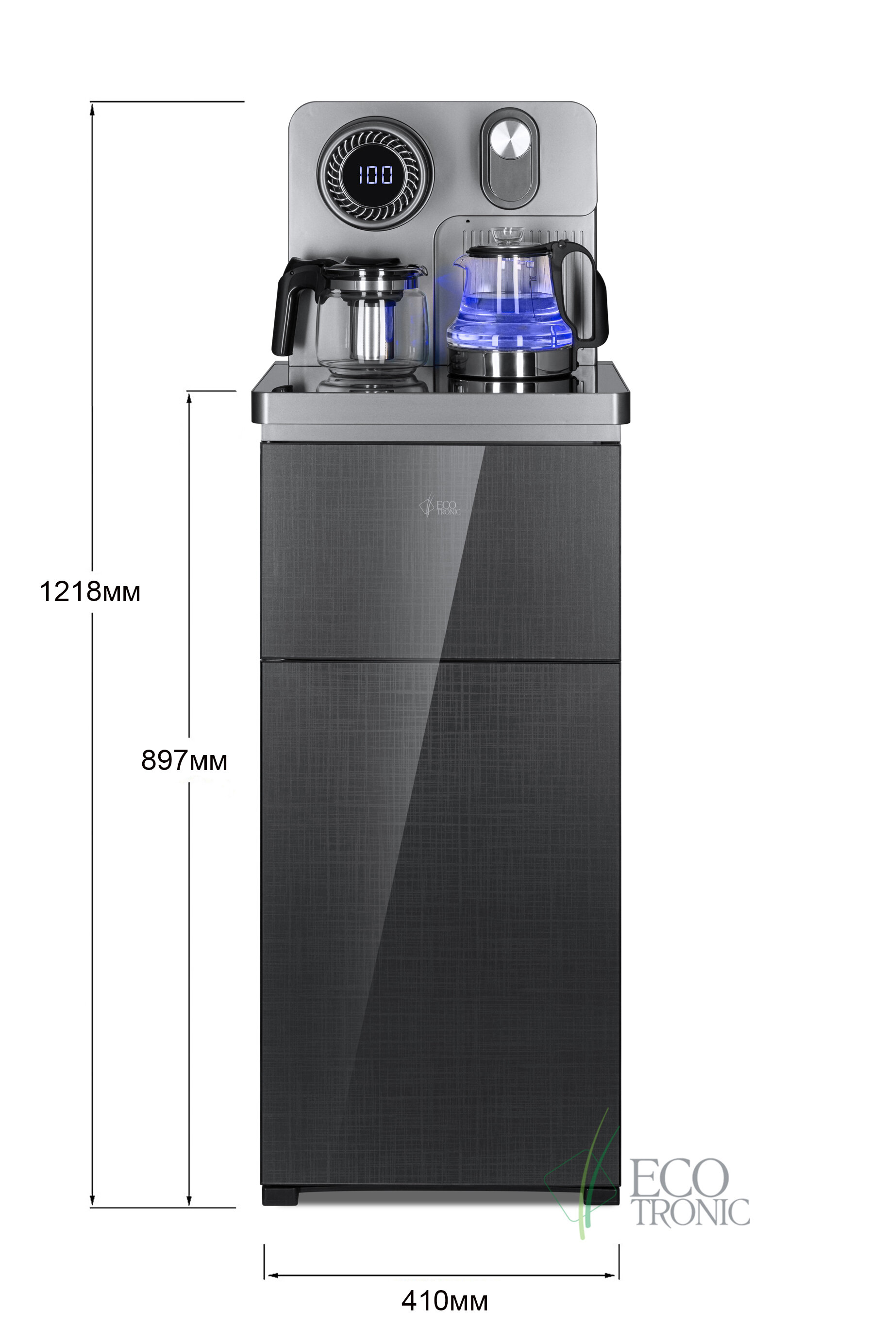 Тиабар - кулер с чайным столиком Ecotronic арт.12725 без охлаждения - фотография № 12