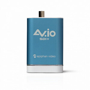 Epiphan AV.io SDI+ универсальный фрейм-граббер USB 3.0. Захват 3G-SDI HD-SDI SD-SDI. Аудиовход 35 мм.