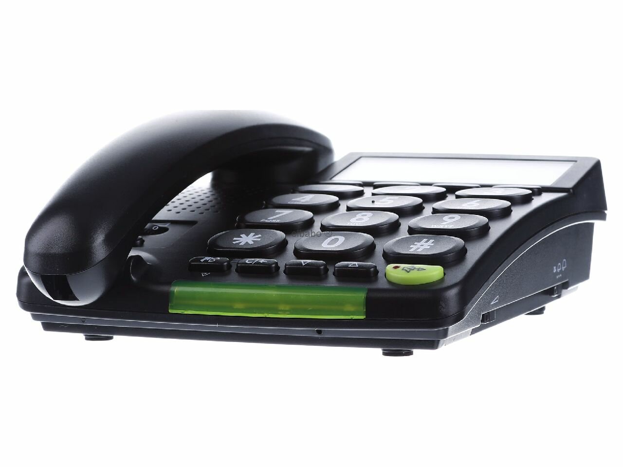 Аналоговый телефон со шнуром черного цвета doroPhoneEasy312cssw – IVS – 380005 – 7322460057473