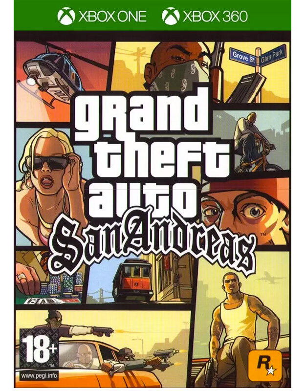 Grand Theft Auto San Andreas (Xbox ONE/360)