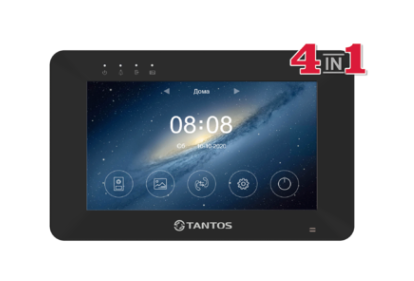 Монитор видеодомофона Tantos Rocky HD Wi-Fi (Black)
