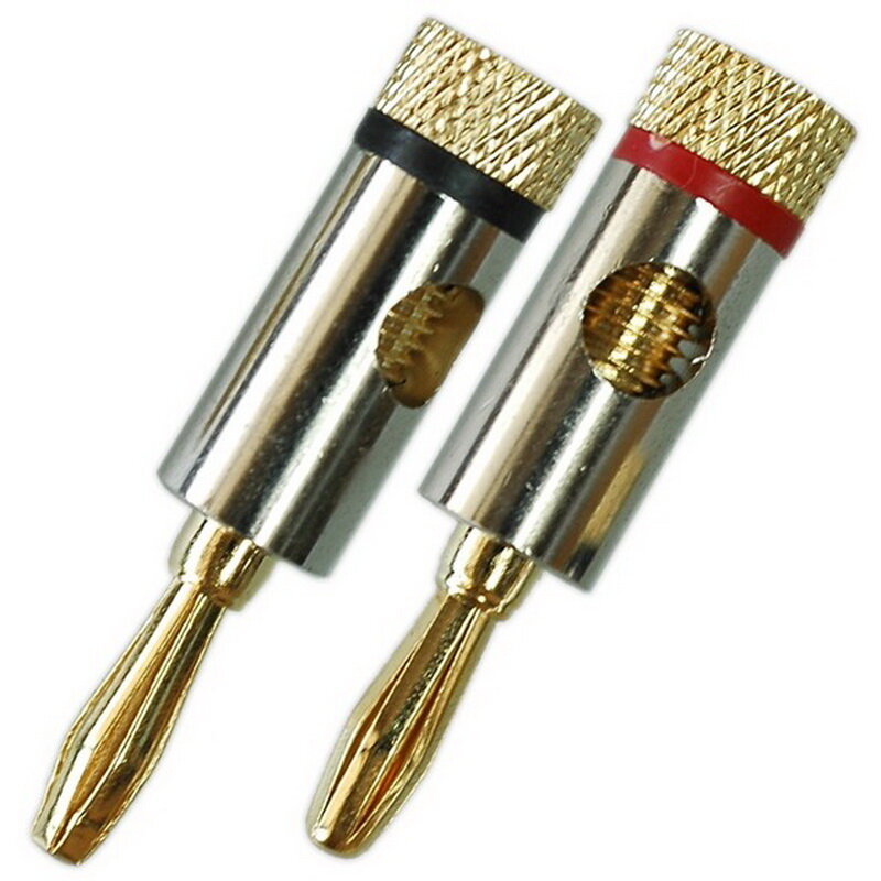 фото Разъем BANANA Pro Legend штекер металл на кабель диаметром до 6.0мм 2шт.