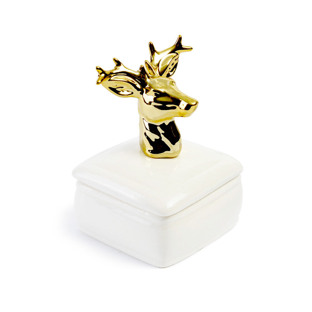 фото Керамическая шкатулка Олень от Hoff Interieur, 56951