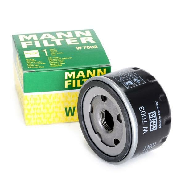 Фильтр масляный для Фиат Стило 2001-2007 год выпуска (Fiat Stilo) MANN-FILTER W 7003