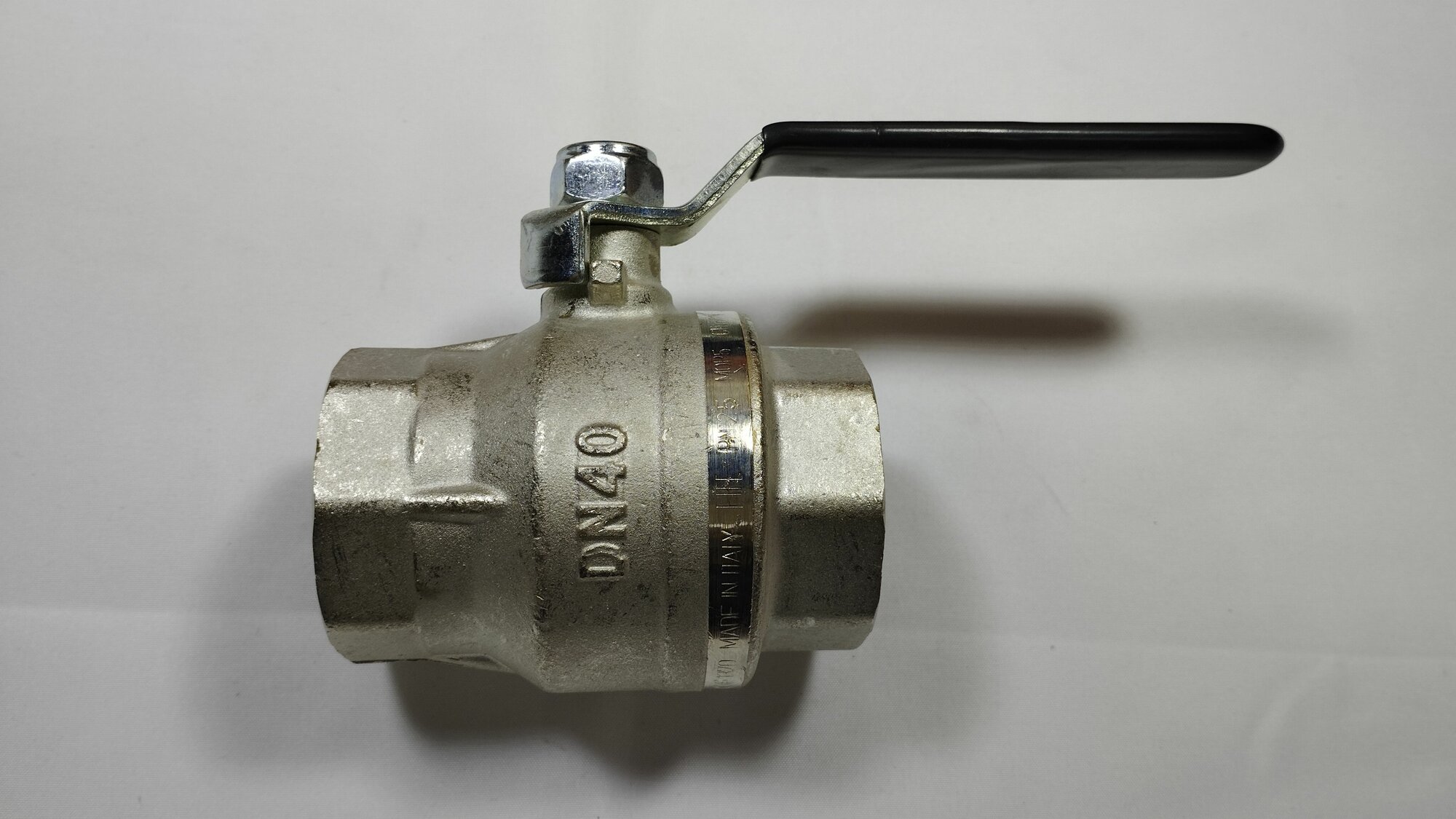 фото 065B3092 Кран шар лат BVR-A нк Ду40 Ру25 м/м полн рыч Danfoss