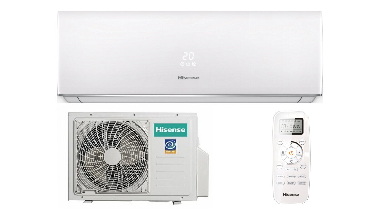 Сплит-система настенная Hisense AS-13UW4RYDDB03G/AS-13UW4RYDDB03W Smart DC Inverter