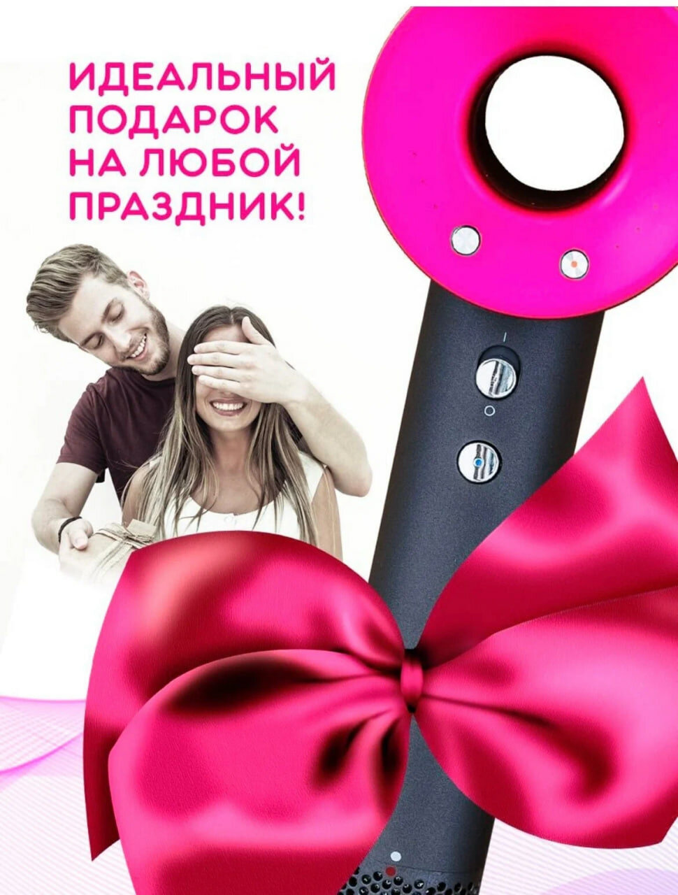 Фен для волос Xiaomi SenCiciMen Hair Dryer HD15, фиолетовый - фотография № 1