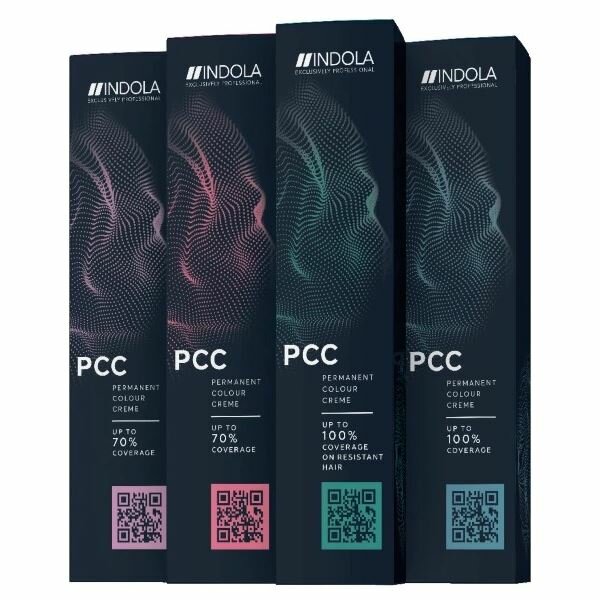 Краска для волос Indola Professional Designer Permanent Caring Color PCC, Перманентный крем-краситель для волос, 4.8+