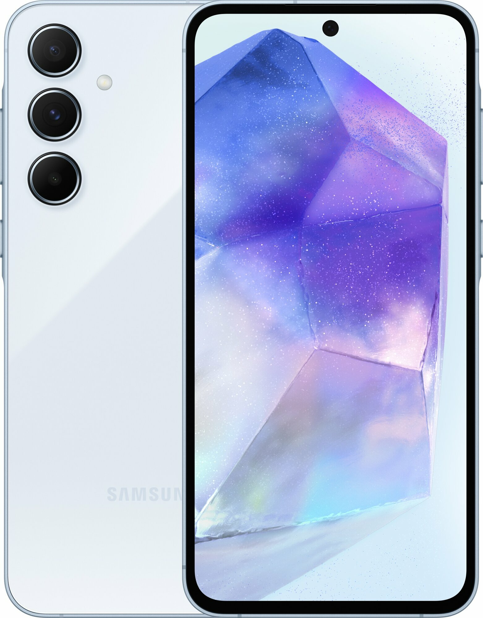 Смартфон Samsung Galaxy A55 5G 8/256 ГБ Global, Dual: nano SIM + eSIM, голубой