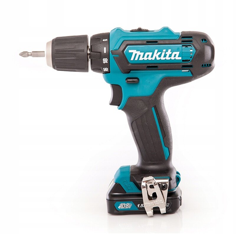 Дрель-шуруповерт Makita DF333DWYE 2 аккумулятора Li-ion 108 В