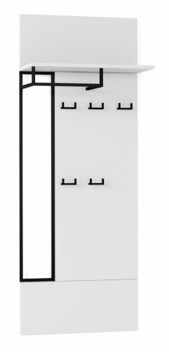 фото R-home Вешалка настенная City белый