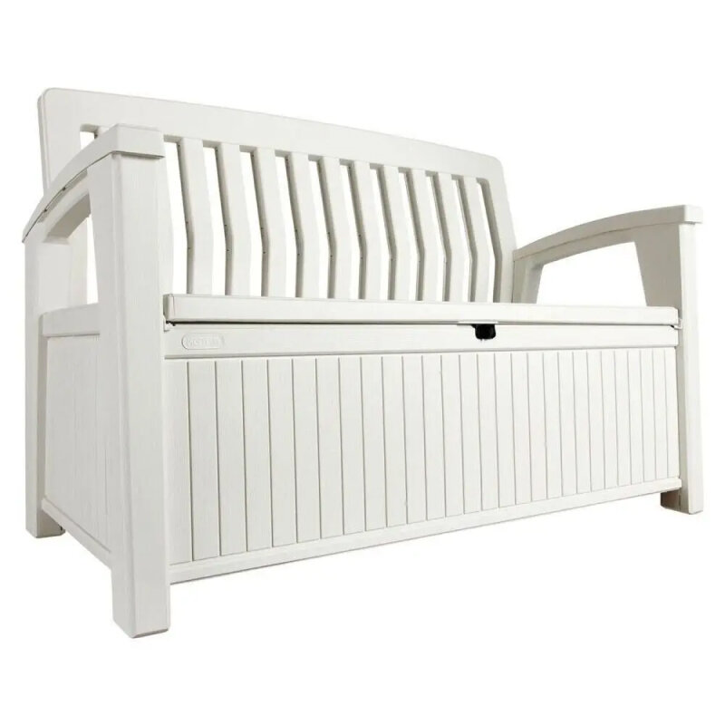 Скамейка-ящик для хранения Keter Patio Bench 227L белый (17202690) 253818