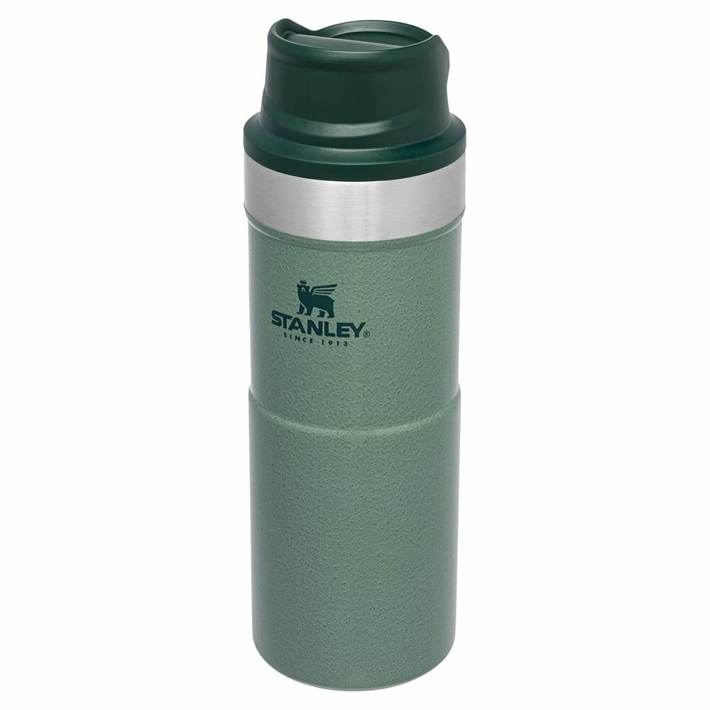 Походная посуда Stanley Trigger-Action Travel Mug 0.35 L green - фотография № 2