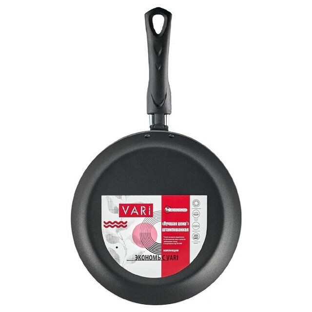фото сковорода блинная VARI Лучшая цена 22см антипригарная, штампованный алюминий