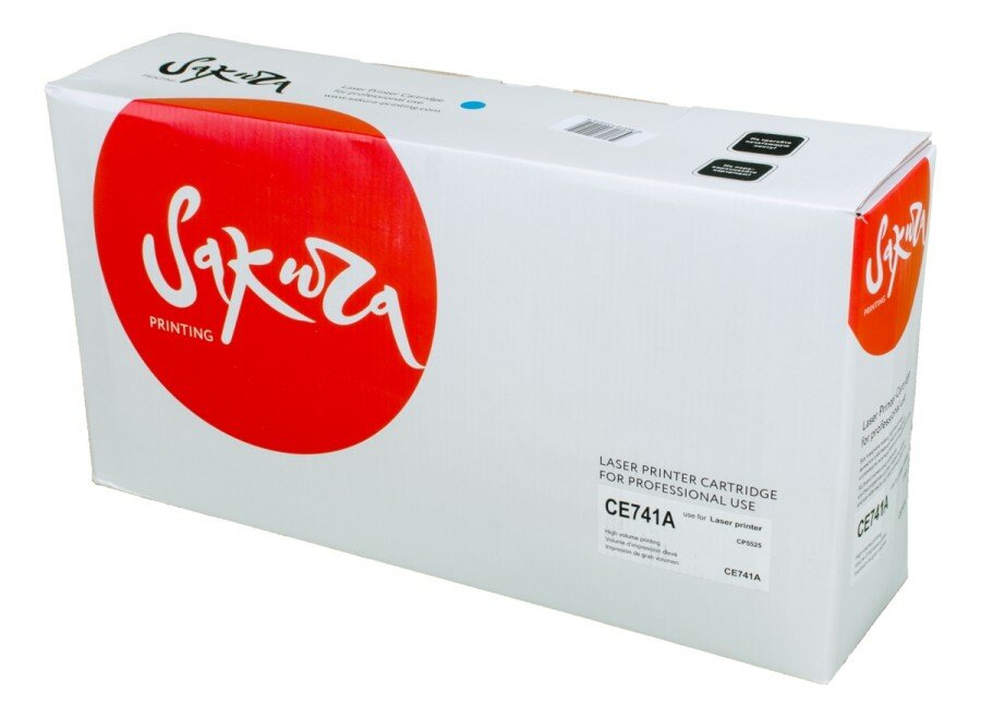 картридж Sakura CE741A - фото №1