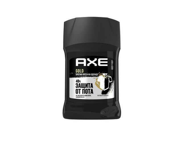 Набор из 3 штук Антиперспирант стик мужской Axe Signature Gold Защита от пятен 50мл