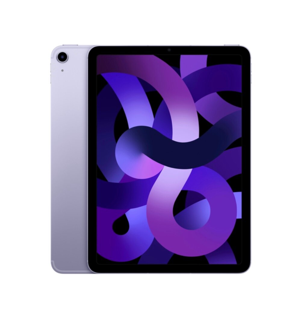 10.9" Планшет Apple iPad Air 2022, 64 ГБ, Wi-Fi, iPadOS, purple