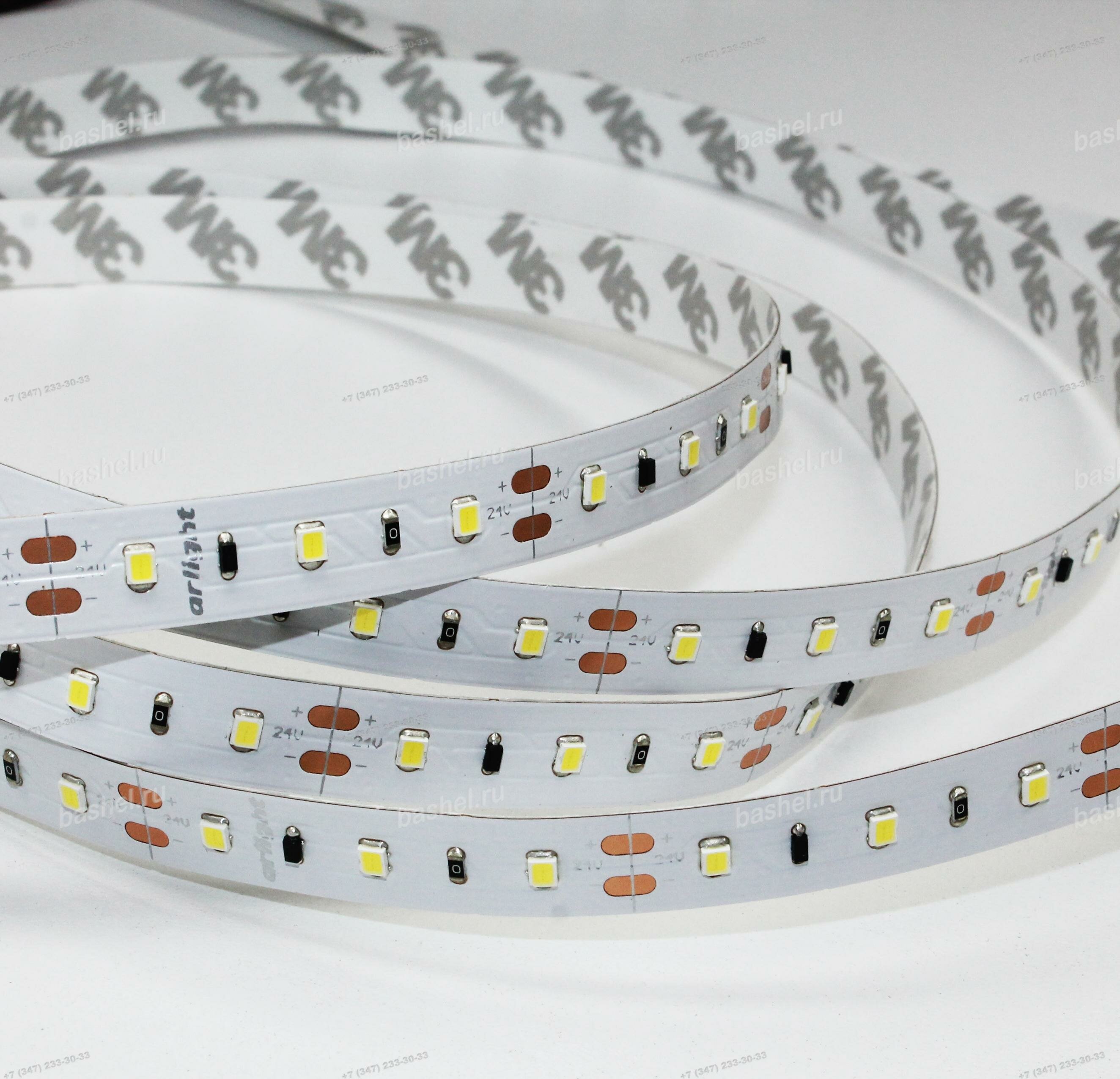 125-LR24-IC2-2835-60SMD-IP33-LUX-Long-W White 6000k 14.4W-800Lm/m, Светодиодная лента белая, 25000х12х2мм, катушка 25м,