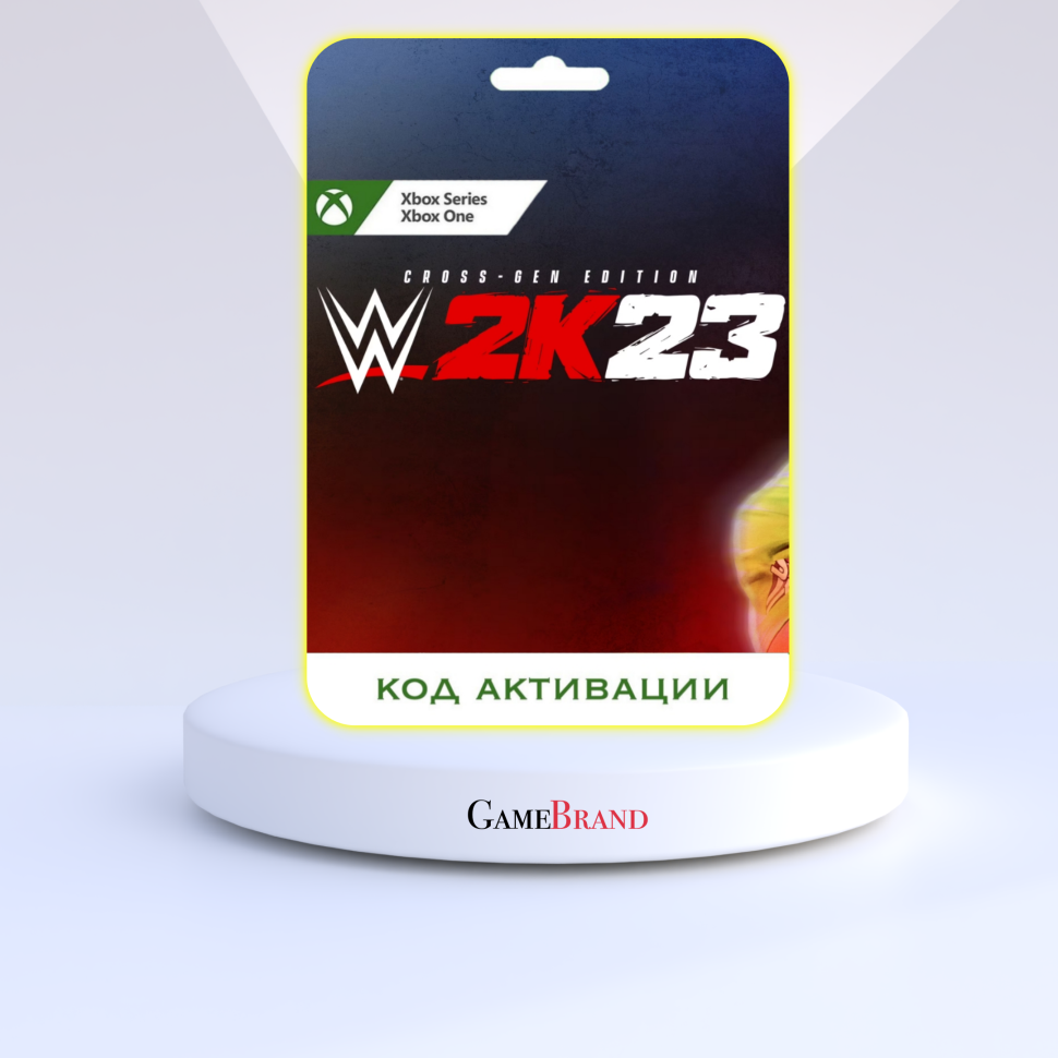Xbox Игра WWE 2K23 Cross-Gen Digital Edition Xbox (Цифровая версия регион активации - Турция)