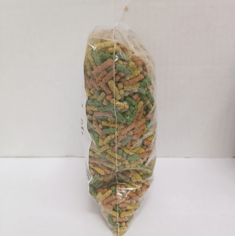 Комплексный корм в форме цветных палочек для рыб AQUA-GRANDE 180 грамм - фотография № 4