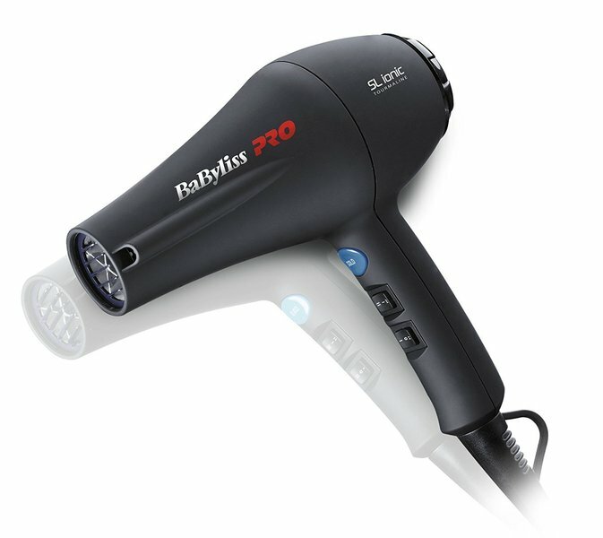 Babyliss Фен SL Ionic керамика+ион+турмалин 1800W(корп.прорезин.)