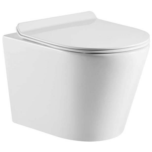 фото Унитаз подвесной Esbano Merida white безободковый