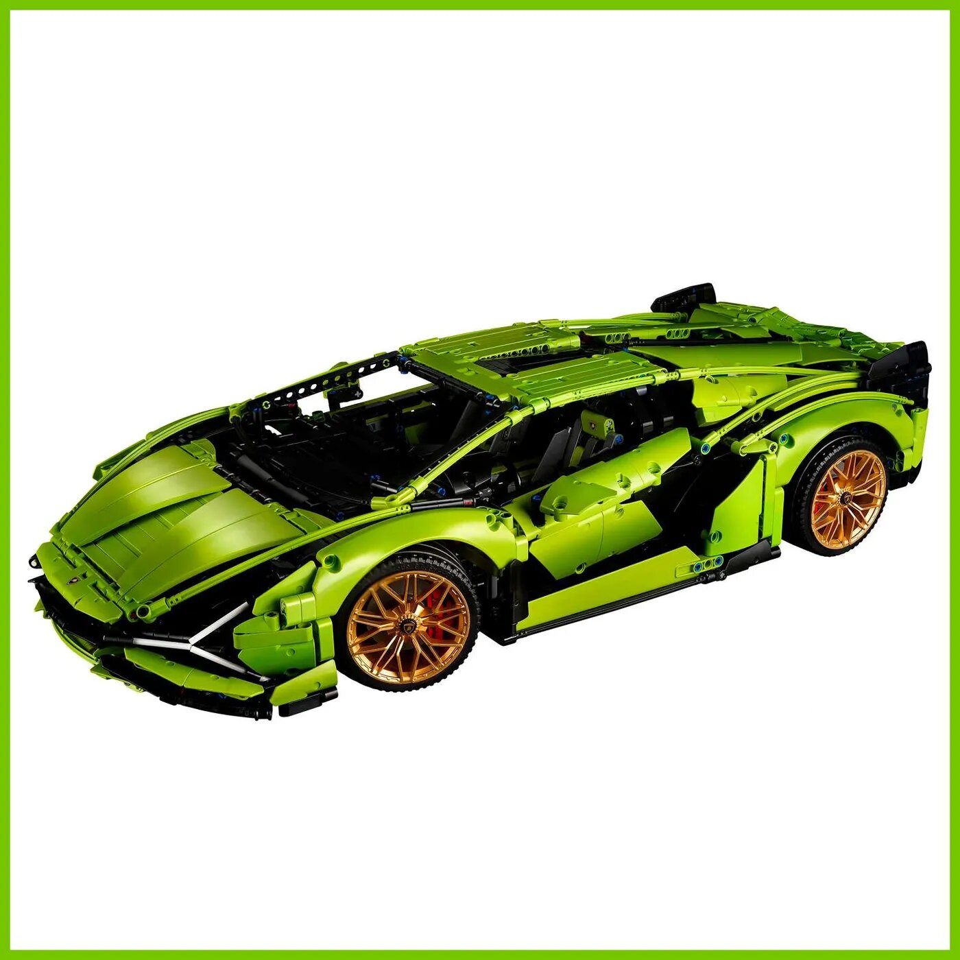 Игрушка LX Конструктор Техник Lamborghini Sian 3696 детали