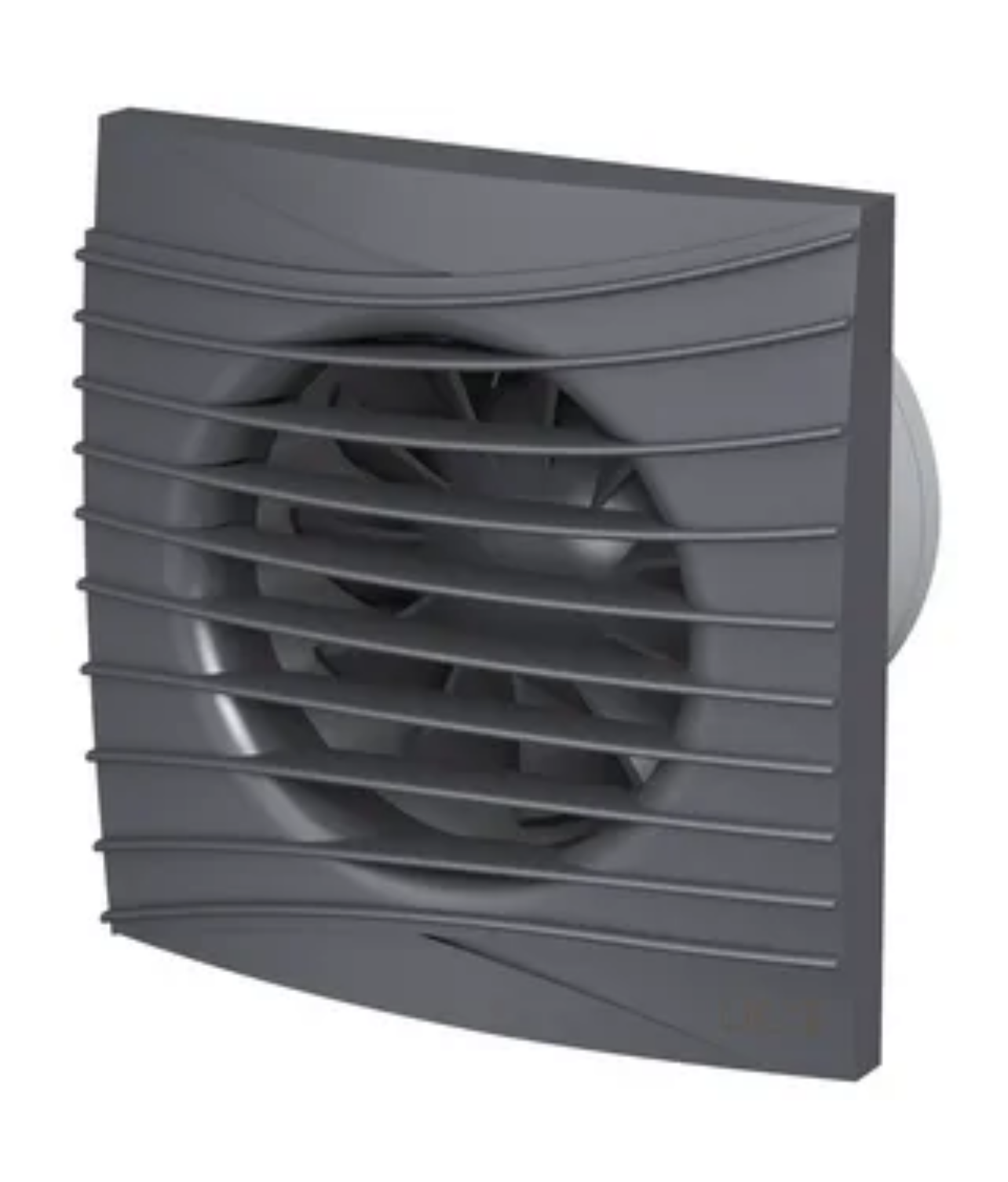 фото Вентилятор вытяжной DiCiTi Silent 4C, dark gray metal 7.8 Вт