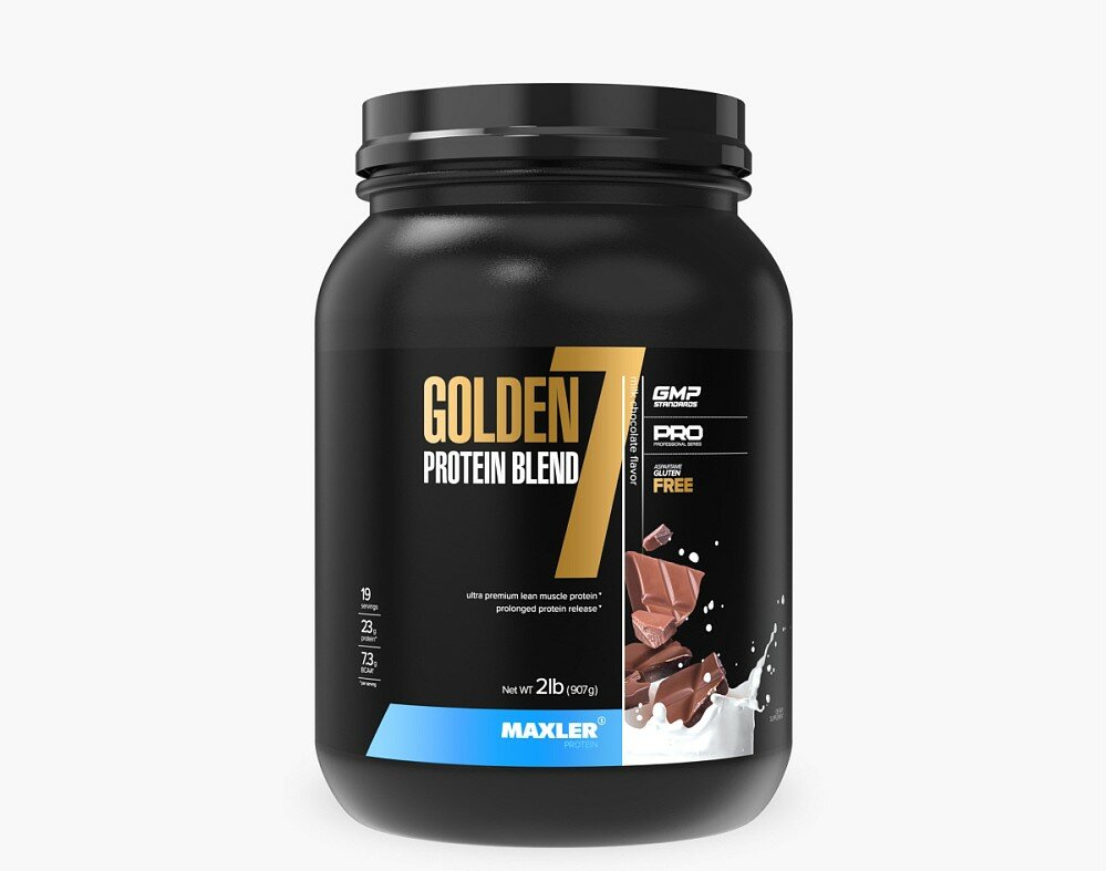 Maxler Golden 7 Protein Blend 2270 g (шоколад молочный)