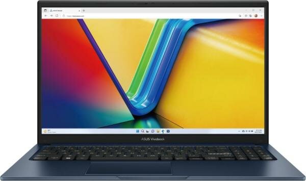 Ноутбук Asus Vivobook 15 X1504ZA-BQ1144 Intel Core i3 1215U 1200MHz/15.6"/1920x1080/16GB/512GB SSD/Intel UHD Graphics/Wi-Fi/Bluetooth/Без ОС (90NB1021-M01NY0) Blue