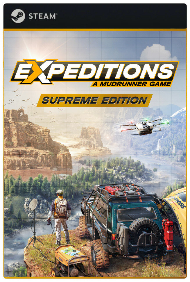 Игра Expeditions: A MudRunner Game - Supreme Edition для PC Steam электронный ключ